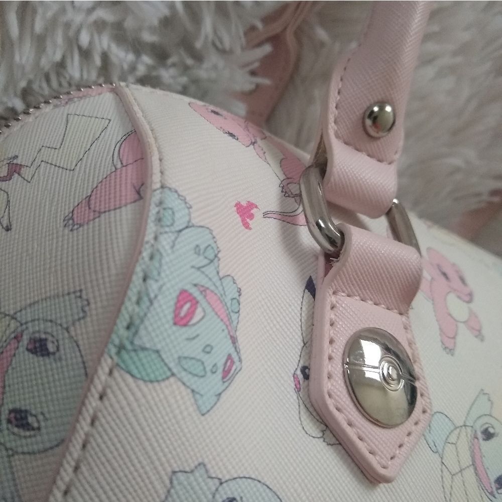 Loungefly Pokémon Starters Pastel Print Purse - Picture 15 of 17